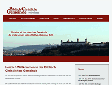 Tablet Screenshot of bcg-wuerzburg.de